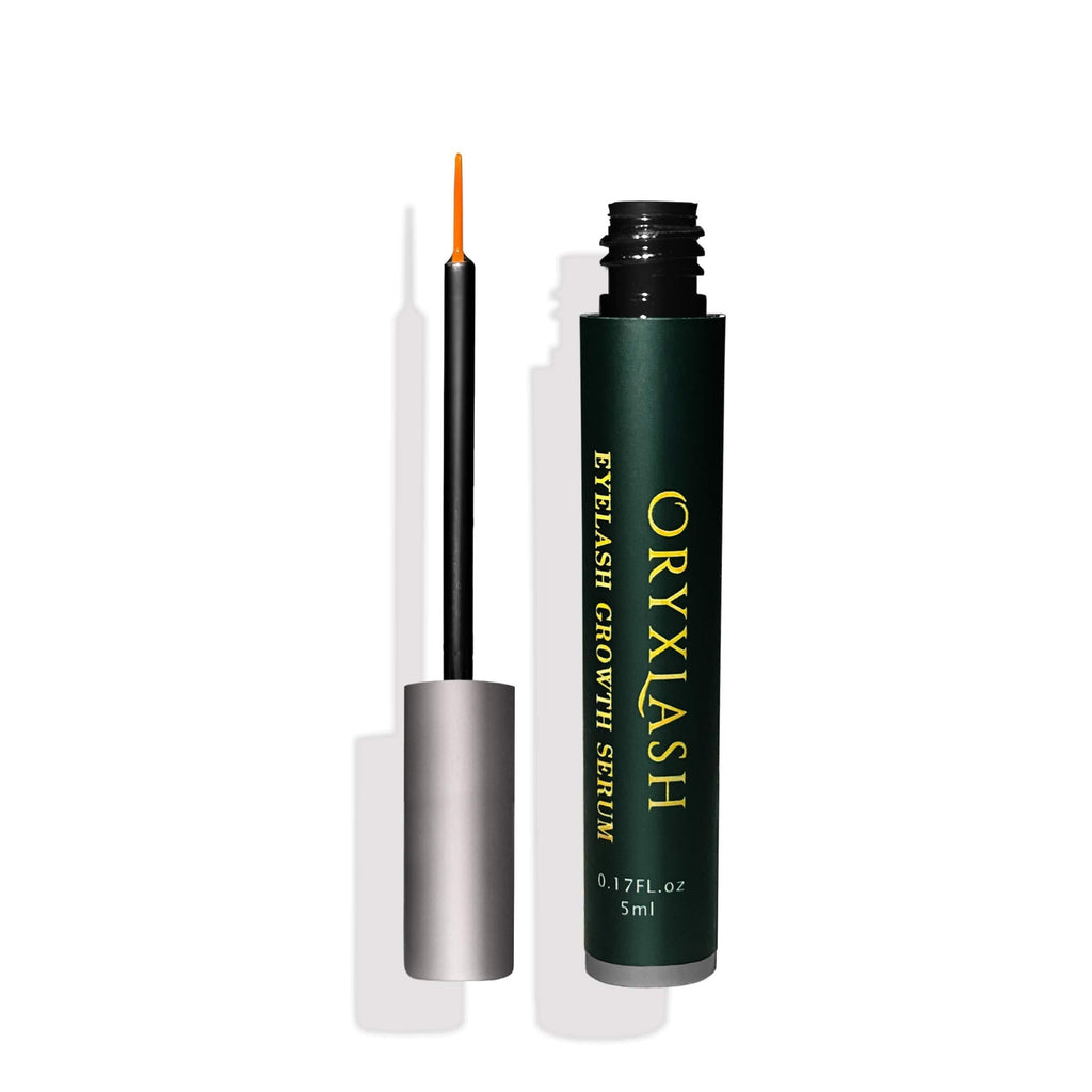 [ORYXLASH] Eyelash growth Serum 5ml with Lash Curler and Eyebrow Tweezers,Natural Plant Peptides and Nourishing Botanicals,Promote longer Hair,Thicker Hair and Reduce Dry Brittleness - BeesActive Australia