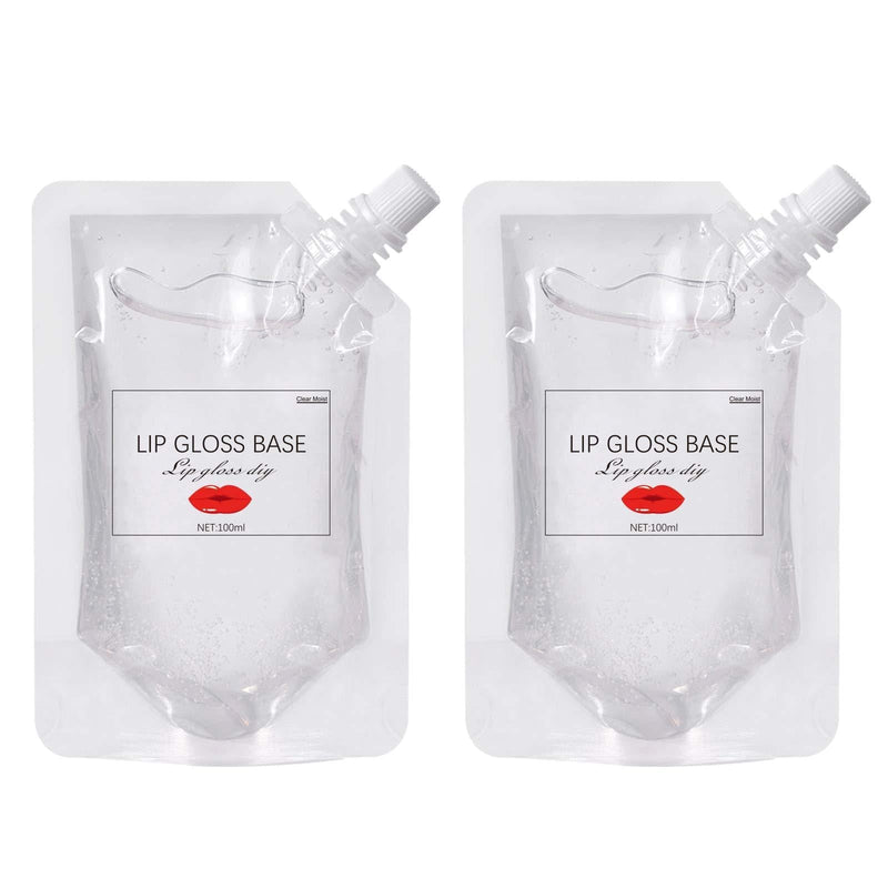 KYDA 200ML Moisturize Lip Gloss Base,Lip Gloss Base Oil Material Lip Makeup Primers, Non-Stick Lipstick Primer Lip Gloss Base for DIY Handmade Lip Balms Lip Gloss-200g A - BeesActive Australia