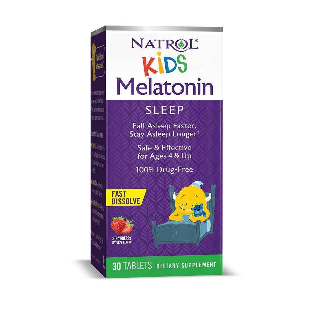 Natrol, Melatonin Kids 1mg Fast Dissolve Tablets, 30 Count 30 Count (Pack of 1) - BeesActive Australia