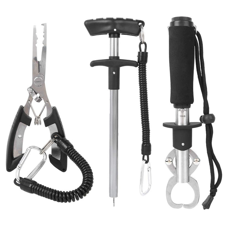 Bnineteenteam Fishing Pliers & Fish Lip Gripper & Fish Hook Remover Multifunction Combination Fishing Tool Kit Fishing Gifts for Men - BeesActive Australia