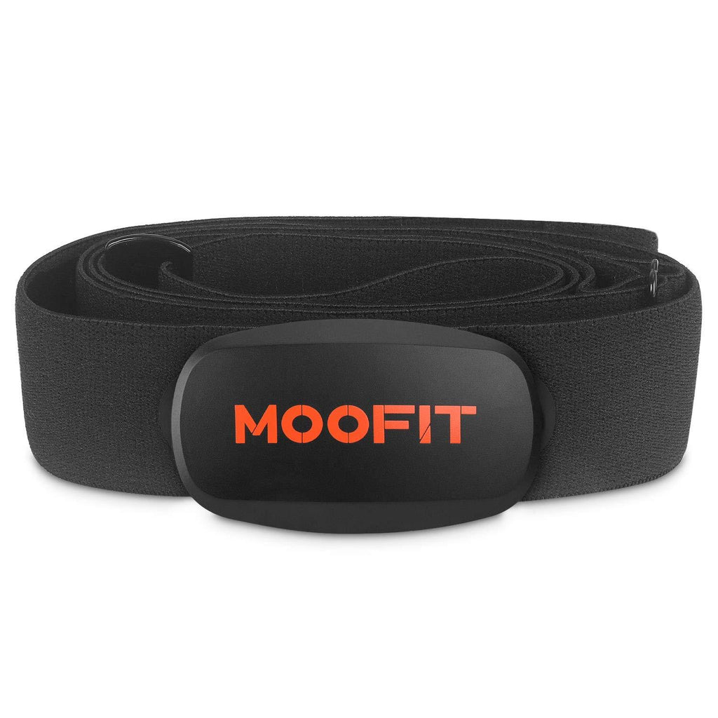 moofit Heart Rate Monitor with Chest Strap Bluetooth & ANT+ Chest Heart Rate Sensor IPX7 Waterproof Fitness Tracker Compatible with Zwift, Wahoo Fitness, Rouvy, Peloton (MooFit app Unavailable) - BeesActive Australia