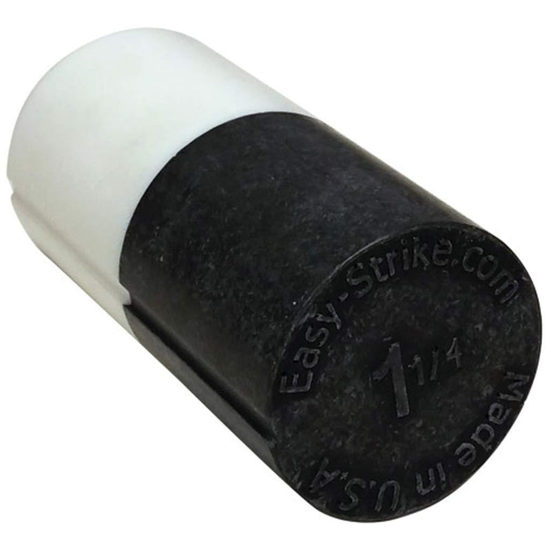 [AUSTRALIA] - Ultimate Bowling Urethane Dual-Color Thumb Solid- Black/White 1 1/8 