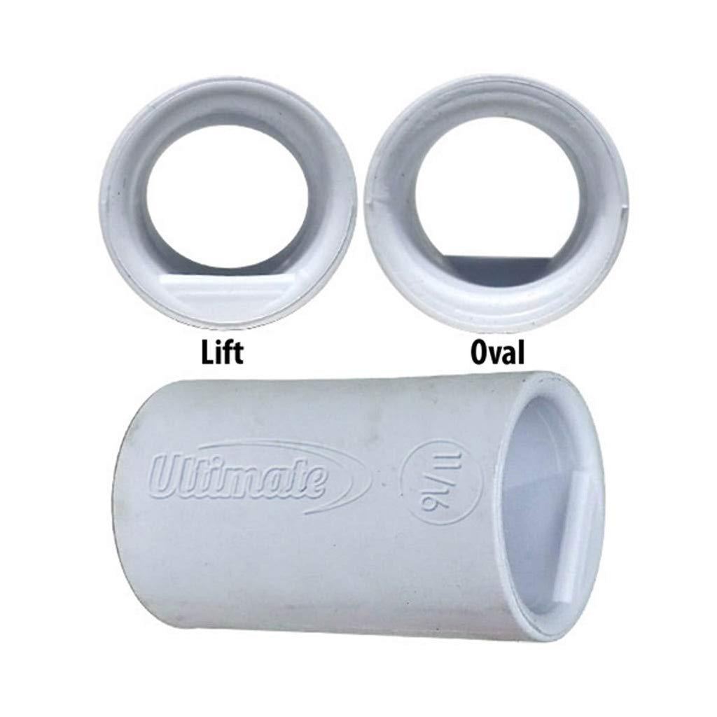 [AUSTRALIA] - Ultimate Bowling Tour Lift Oval Sticky Finger Insert- White 39/64 