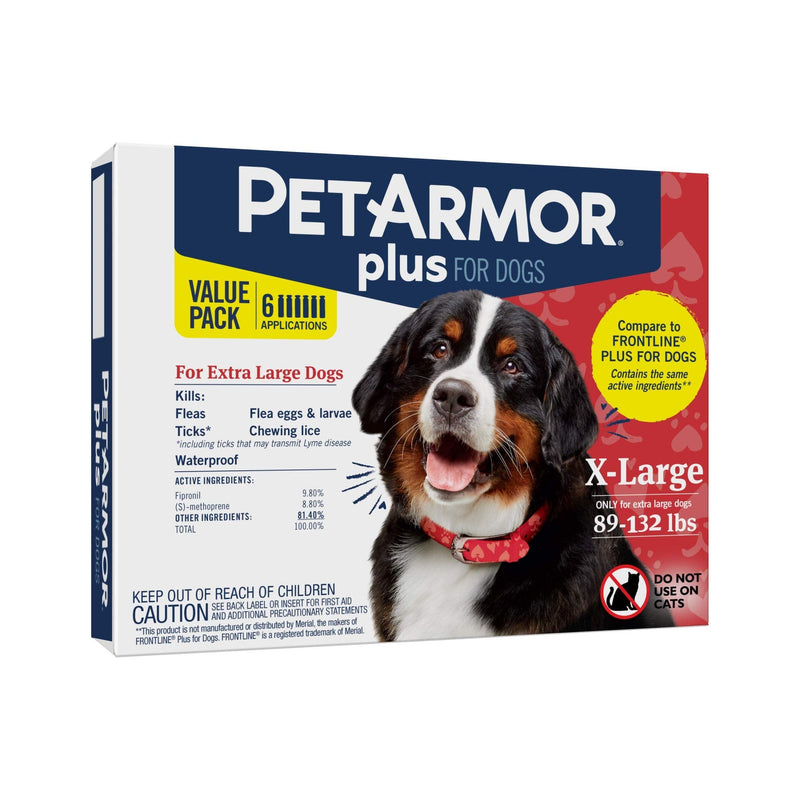PetArmor Plus Flea & Tick Squeeze-On Dog 89-132 lbs. .11 LB - BeesActive Australia