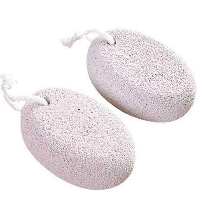 WOIWO Oval Style Double-Sided Foot Stone Pumice Volcanic Stone To Remove Dead Skin Repair Hand Rub Foot Keratin 2PCS - BeesActive Australia