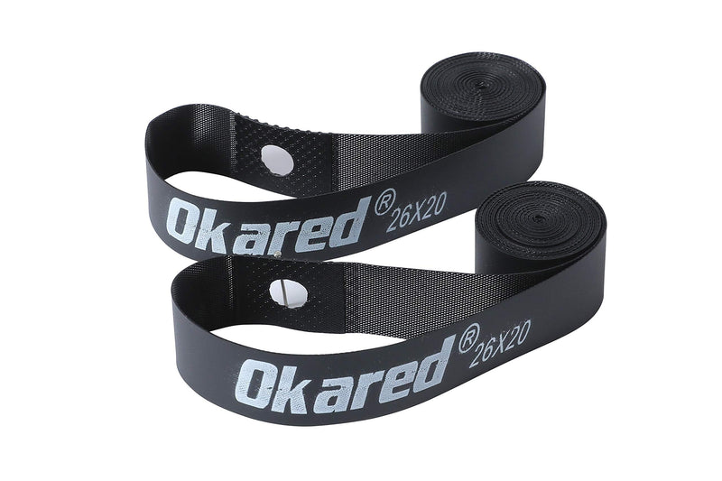 Okared 2PCS Bicycle Rim Strip 26'' /Bicycle Tire Liner/Bicycle Inner Tube Pad Rim Liner/Inner Tube Tyre Guard Cushion Pad Protector - BeesActive Australia