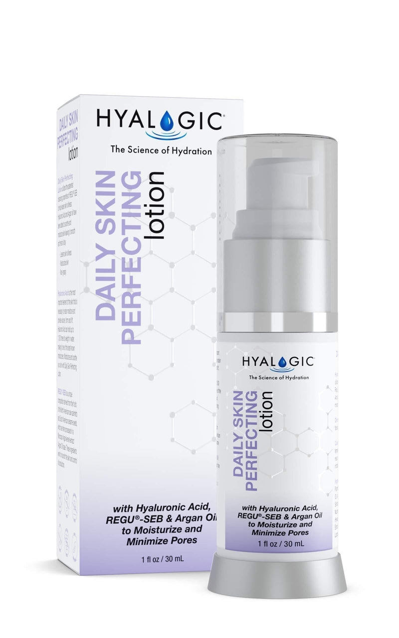 Hyalogic Spa Hyaluronic Acid Skin Perfecting Lotion, Facial Moisturizer to Control Oiliness and Improve Skin Texture(1 Fl oz) - BeesActive Australia