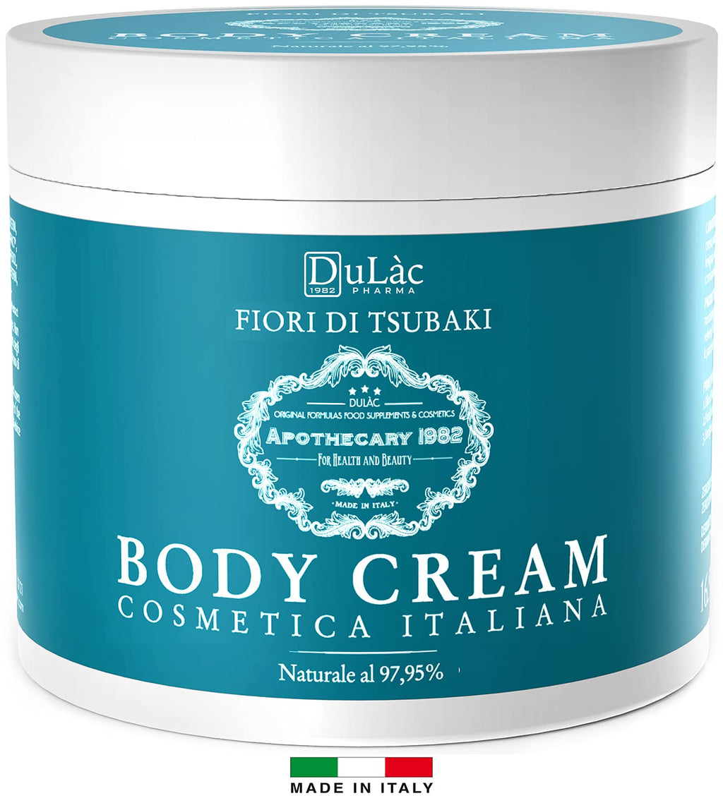 Body Cream Dulàc 16.91 Fl.oz | Skin moisturizer and Firming cream for body care | Tsubaki oil, Passiflora organic extract and Vanilla extract | Natural Formula - BeesActive Australia