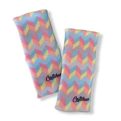 [AUSTRALIA] - Catchies Gymnastics Wristbands for Girls Variety Styles, 5.25 Inch Length Gymnast Wrist Bands 1-Pair Kindness Counts 