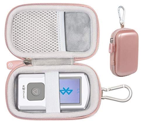 GETGEAR case for EKG/ECG Heart Rate Monitor Like SonoHealth, EMAY, OXPROVO, CONTEC, Facelake Note: CASE ONLY (Rose Gold) Rose gold - BeesActive Australia