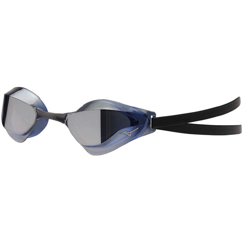 Mizuno GX-Sonic Racing Mirrored Swim Goggle Blue-silver OSFA - BeesActive Australia