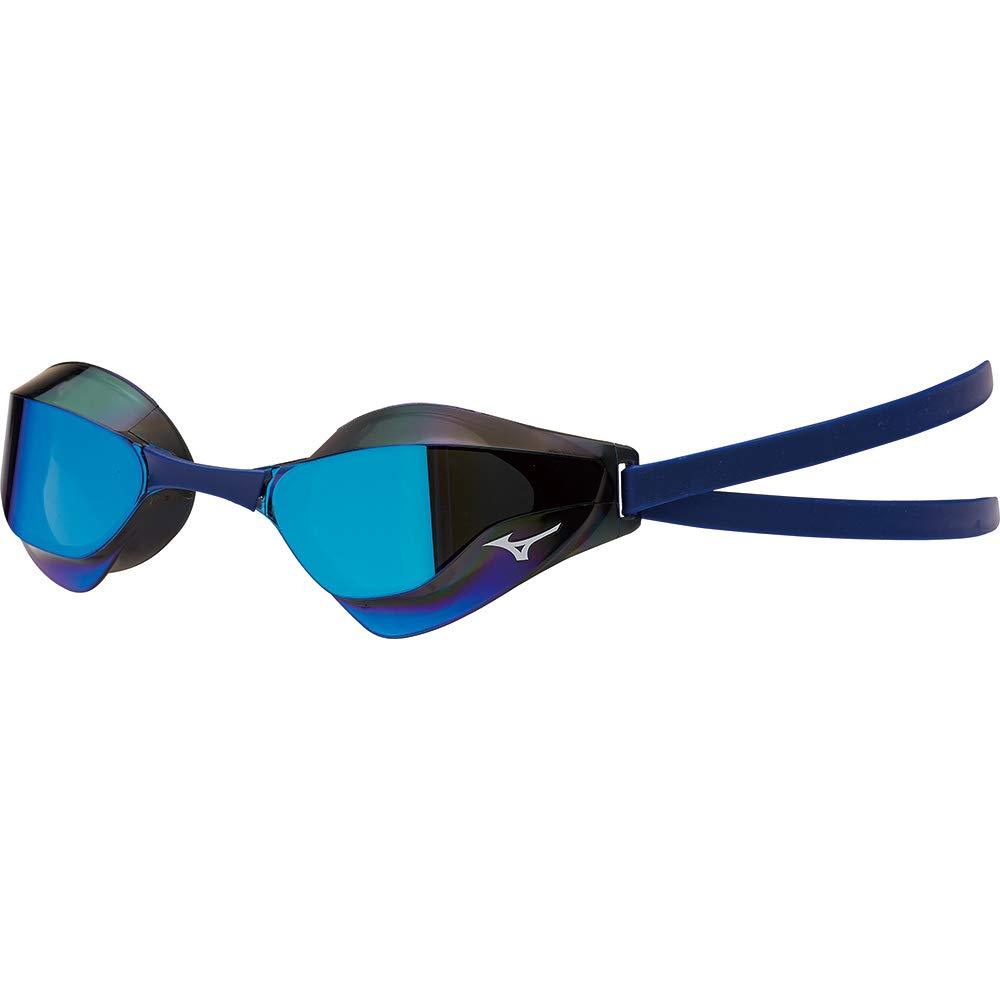 [AUSTRALIA] - Mizuno GX-Sonic Racing Mirrored Swim Goggle Smoke Blue OSFA 