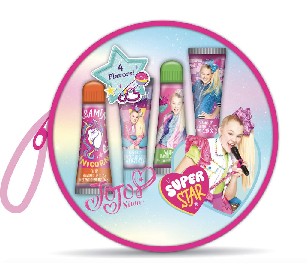 Taste Beauty JoJo Siwa 4 Pack Lip Gloss Wristlet Bag - BeesActive Australia