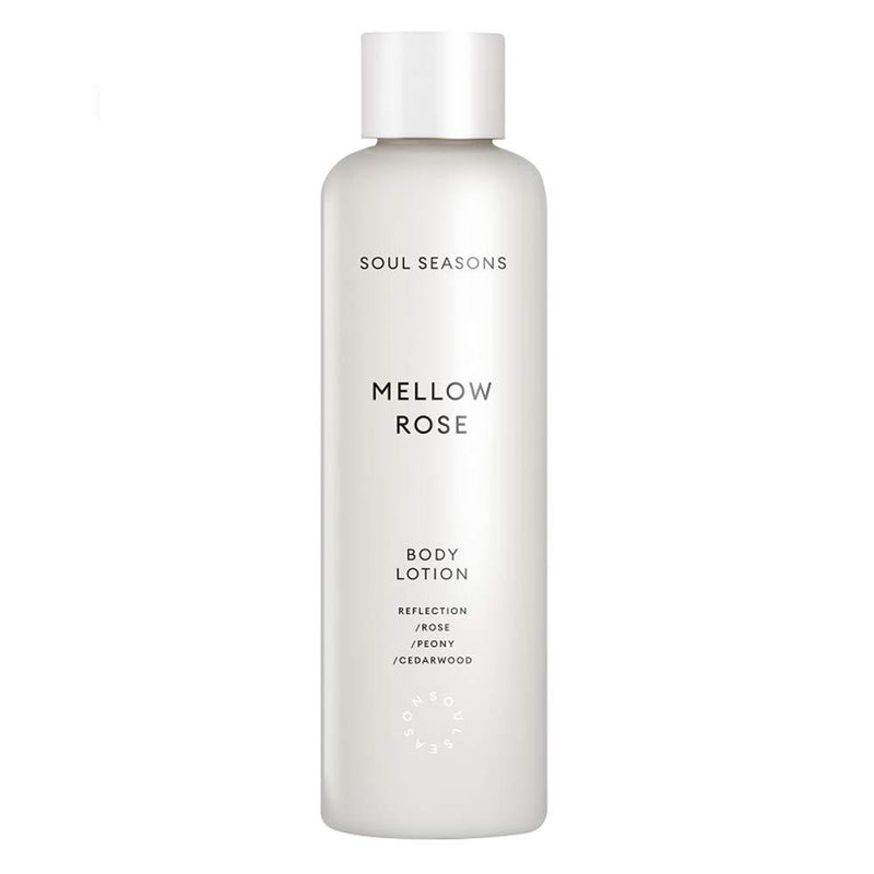 [Soul Seasons] Relaxing Mellow Rose Body Lotion - Gentle and Light Formula - Shea Butter & Hyaluronic Acid for Deep, Long-lasting Moisture - Elegant Floral Scent with Woody Undertones (300ml) - BeesActive Australia