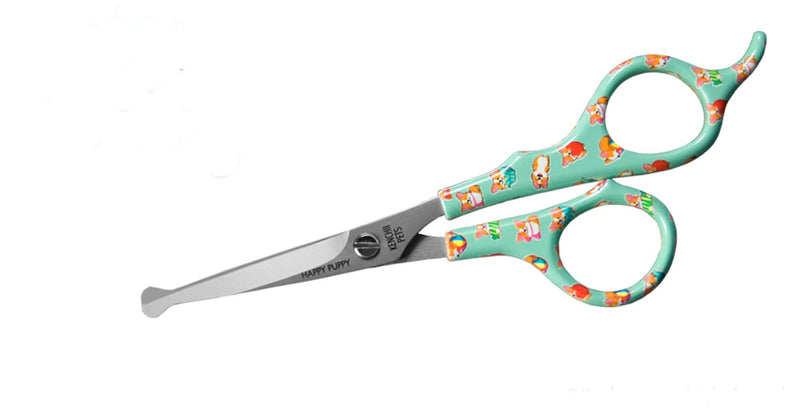 Kenchii Pets - Happy Puppy Home or Professional Dog Grooming Shears/Scissors 5.5 or 6.5 5.5 in. Total Length - BeesActive Australia