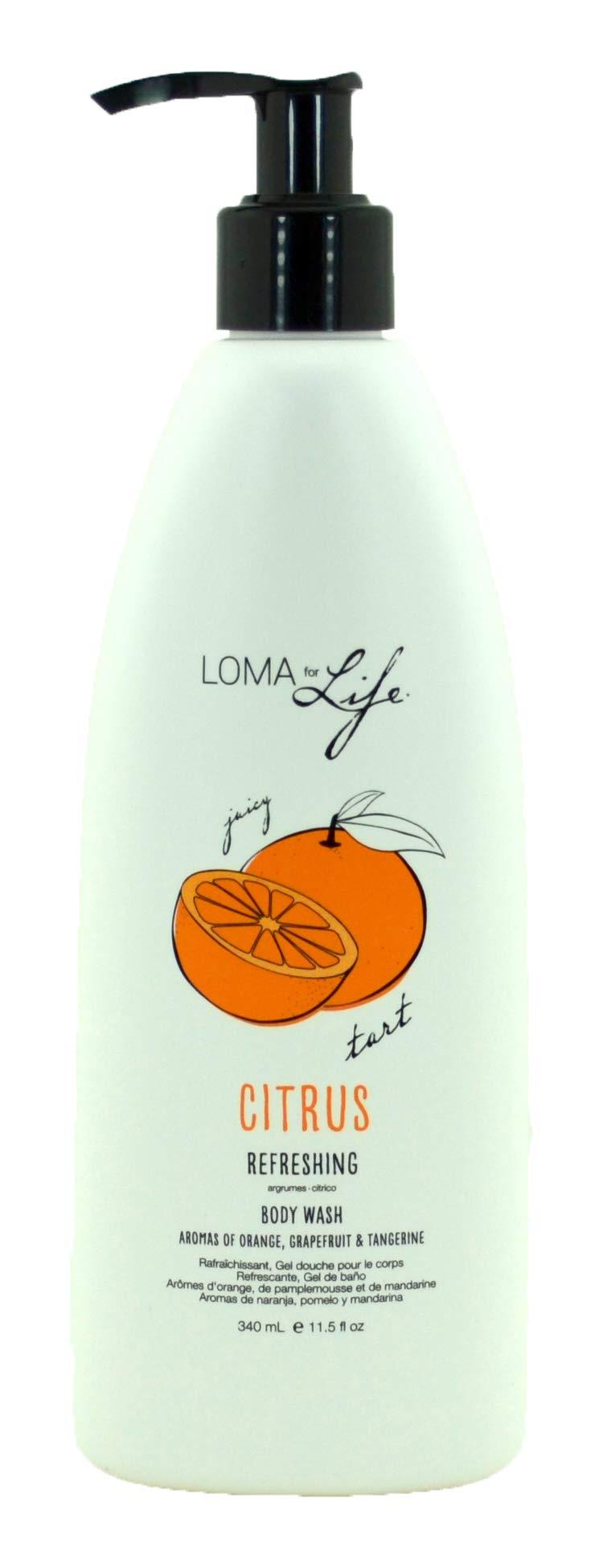 Loma Hair Care Citrus Hand & Body Lotion, Orange, Grapefruit & Tangerine, 8 fl. oz. - BeesActive Australia