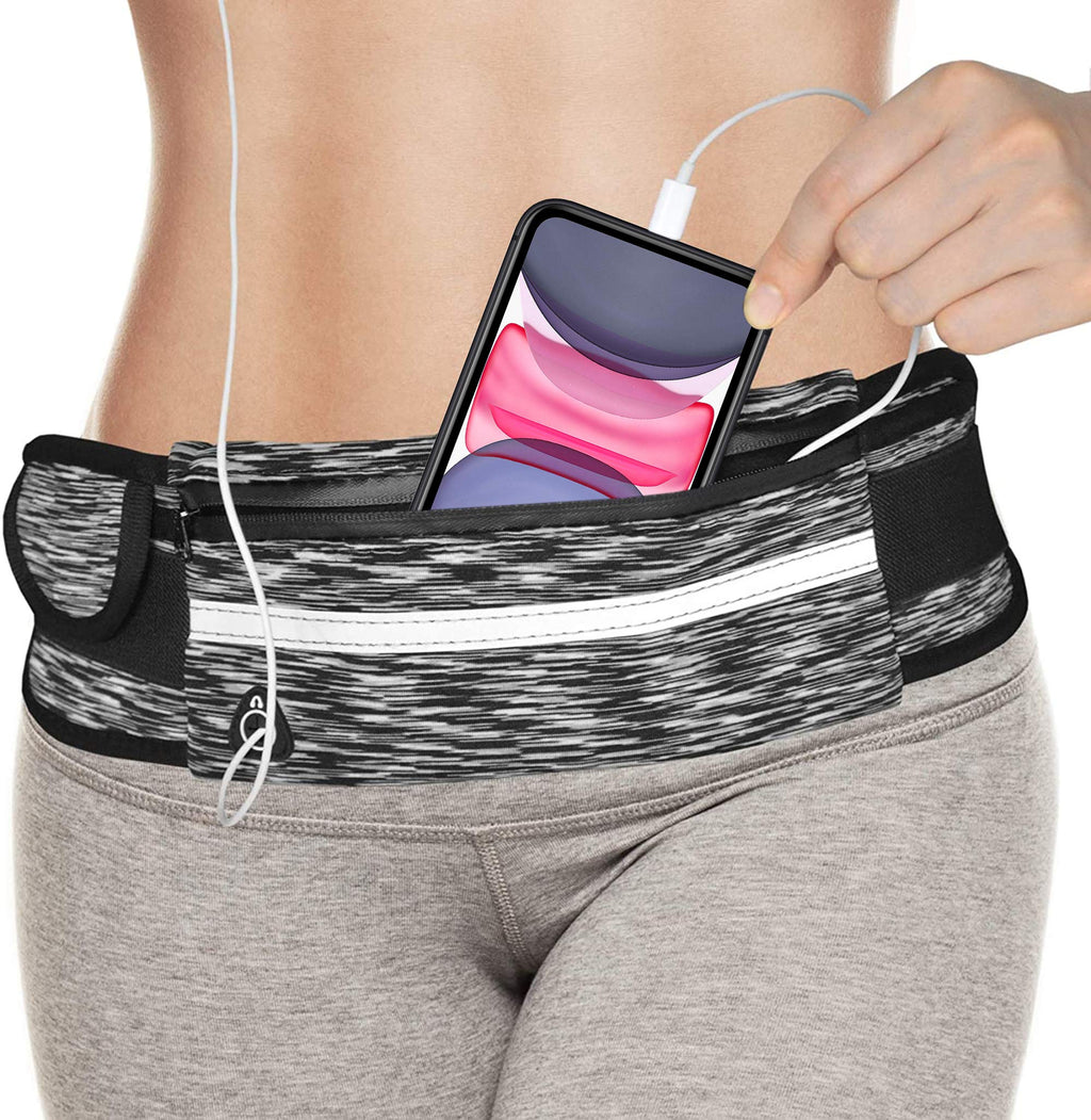 Fanny Pack for Running for Women Men, Bounce Free Running Belt - Runners Belt Fitness Workout Sport Waist Pack Bag - Running Phone Holder Accessories for iPhone Samsung - BeesActive Australia