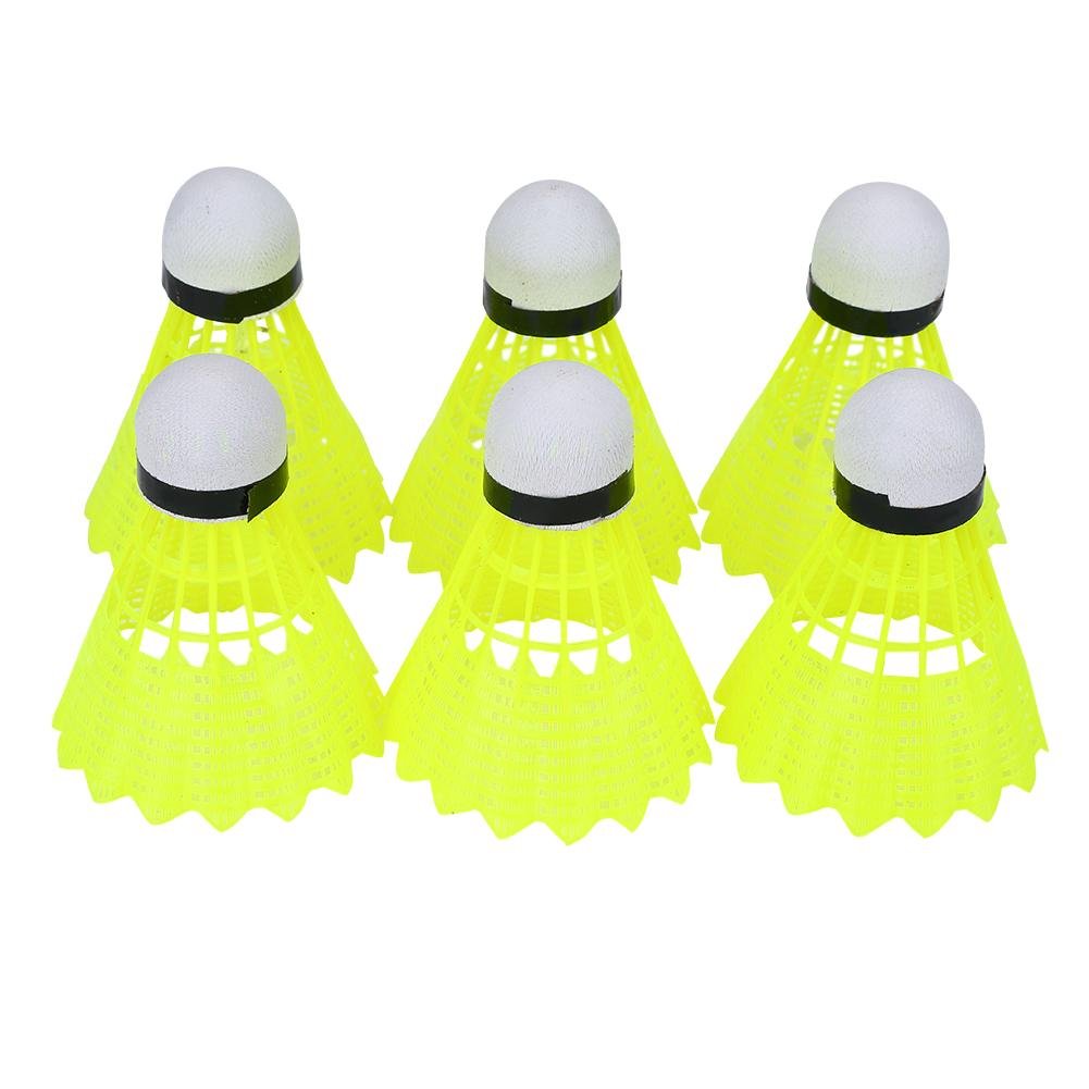 VGEBY 6-pcs Little-Broad Shuttlecocks Badminton Shuttlecocks Durability Goose Feather for Badminton Training - BeesActive Australia