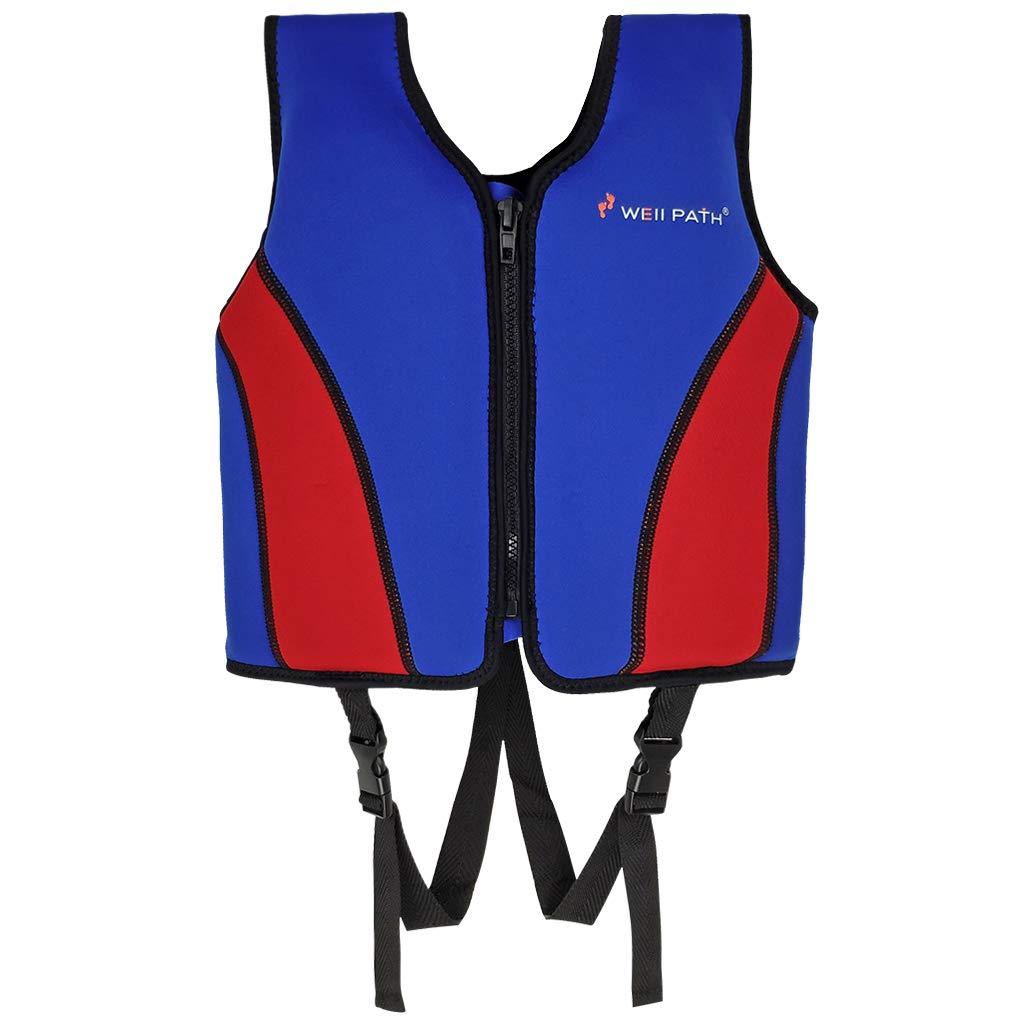 Gogokids Pool Floats Swim Vest Life Jacket Child Swim Flotation Training Swim Vest for 2-3 Years Boys and Girls, Children Puddle/Beach, As A Jumper Blue-1 3-6 Years - BeesActive Australia