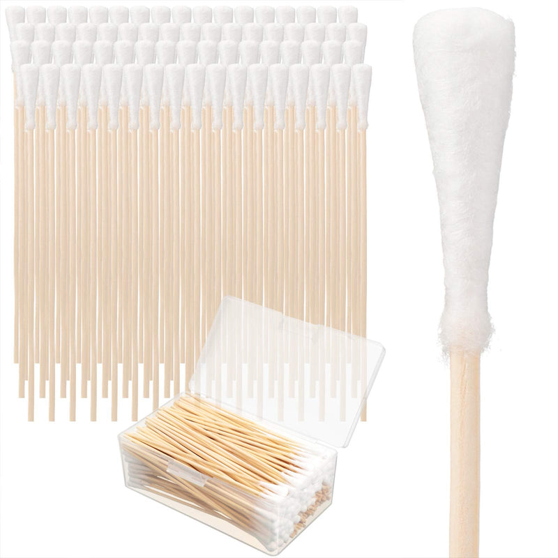 200 Pieces 6 Inches Buds for Dog Long Ear Swab with Wooden Handle for Pet - BeesActive Australia