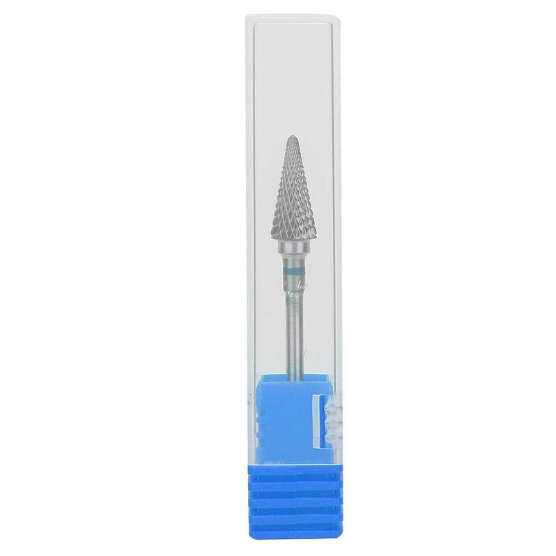 Nail Drill Bits,Tungsten Steel Nail Art Manicure Drill Bits Electric Pedicure Manicure Grinding Head Nail Polishing Accessory Portable Electric Nail Drill (Blue) - BeesActive Australia