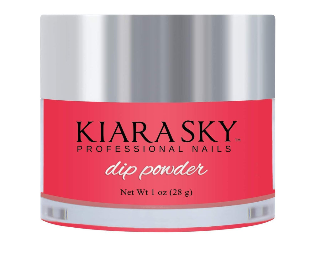 Kiara Sky Dip Powder. SINFUL PINK Long-Lasting and Lightweight Nail Dipping Powder. (1 Ounce) - BeesActive Australia