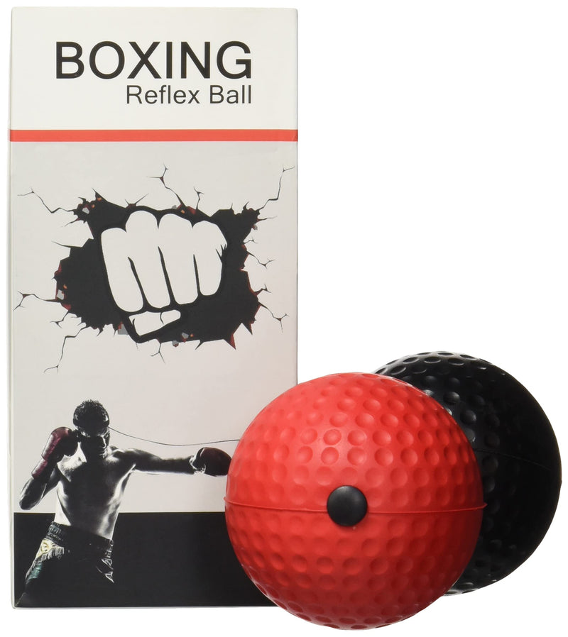 Portzon Boxing Reflex Ball, 2 Difficulty Level Boxing Ball with Headband, Softer Than Tennis Ball, Suit for Reaction, Agility, Punching Speed, Fight Skill and Hand Eye Coordination Training - BeesActive Australia