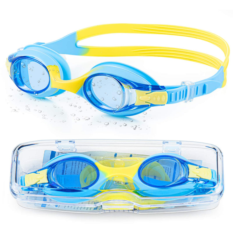 Portzon Swimming Goggles Anti Fog Swimming Goggles Clear No Leaking - BeesActive Australia