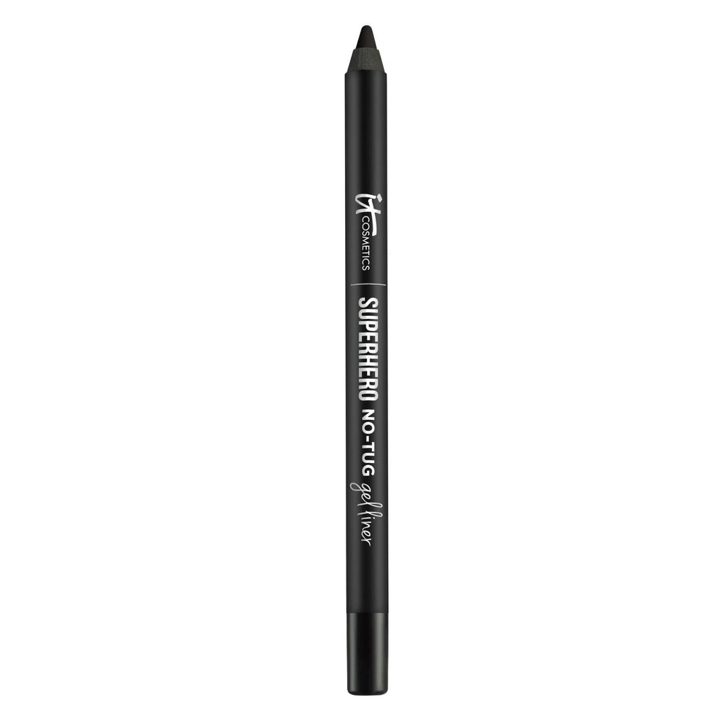 IT Cosmetics Superhero No-Tug Gel Eyeliner, Super Black - Intense Ultra-Black - Waterproof, Blendable Formula - Sharpenable Pencil - 0.042 oz Super Black (Intense Ultra - BeesActive Australia