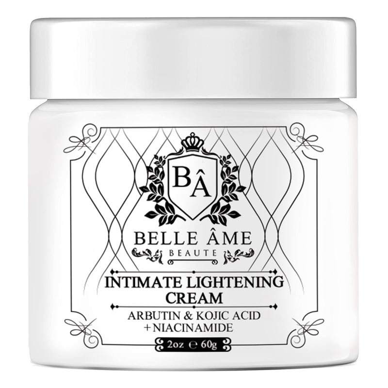 Intimate Skin Lightning Cream - Belle Ame - Amal Bleach Cream -Dark Spot Corrector For Anywhere on your Body - Underarms, Knees, Thighs, Elbows, Buttocks, Private Parts (2oz) - BeesActive Australia