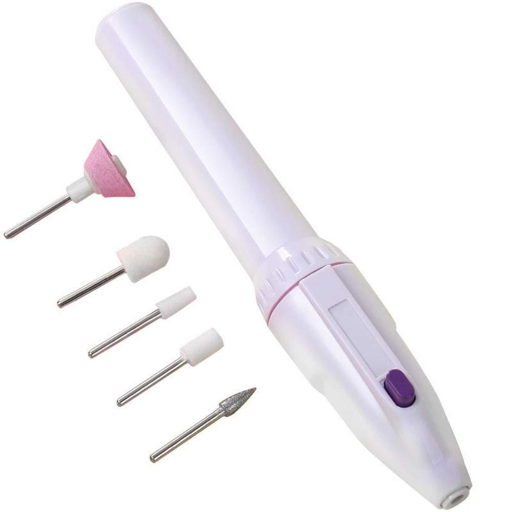 5 In 1 Electric Polisher Set For Manicure Nail File Drill Salon Pen Shape Pedicure Tool Nail Art Combination - BeesActive Australia