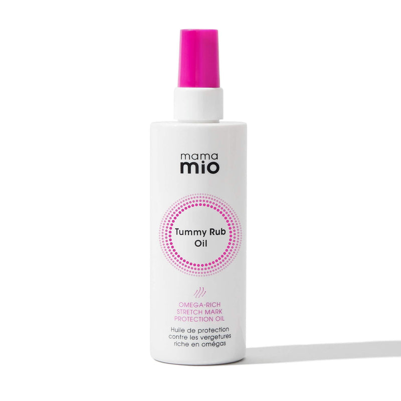 Mama Mio Tummy Rub Oil, Bergamot, orange, lemon/mandarin, violet, orris / patchouli, vanilla, 4 fl. oz. - BeesActive Australia