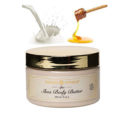 Beauty Mineral Spa - Shea Body Butter Milk & Honey - BeesActive Australia