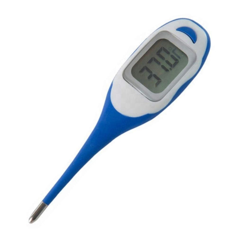 Agri-Pro Veterinary Thermometer. Fast, Accurate Temperature Readings for Pets and Livestock. Large Display. Flexible Tip. Beeps When Ready. Memory Recall. Auto Shut-Off. Water and Shock Resistant. - BeesActive Australia