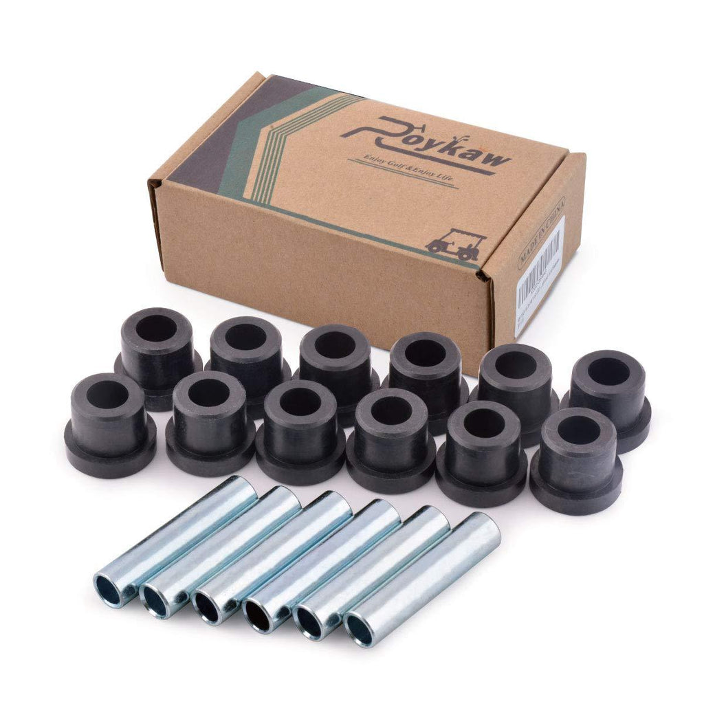 Roykaw Spring Bushing Kit for Club Car DS Golf Cart G&E 1981-up and EZGO TXT 1994-up,Front & Rear/Shackle,1012303 1015583 - BeesActive Australia