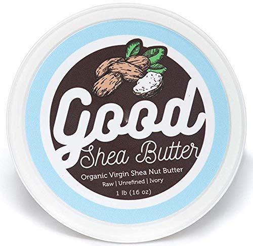 Shea Butter - organic - 100% pure & raw - ivory unrefined - moisturizing for dry skin (16oz) 16 Ounce - BeesActive Australia