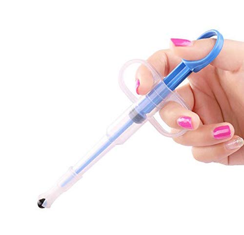 Western Era Pet Pill Dispenser, Pill Gun Shooter Tablet Soft Tip Syringe Medical Feeding Tool Kit for Dogs Cats Small Animals (Blue) (1 Piece) - BeesActive Australia