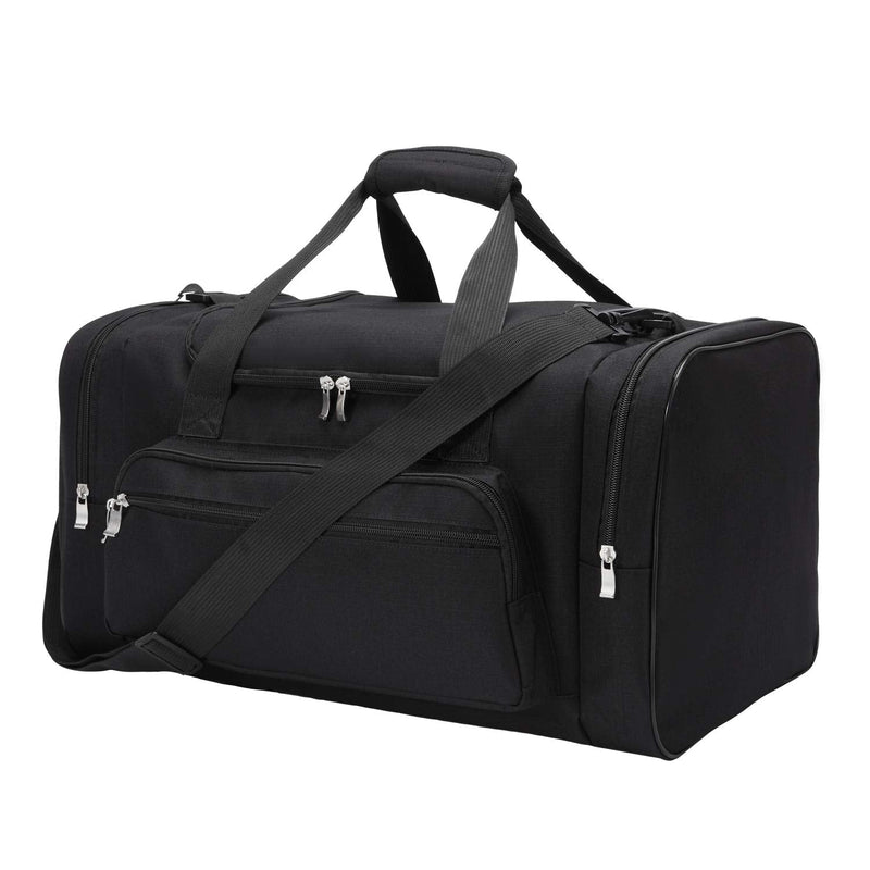 Sports Duffel Bag 20 inch for Travel Gym (Black, 20 inch) Black - BeesActive Australia