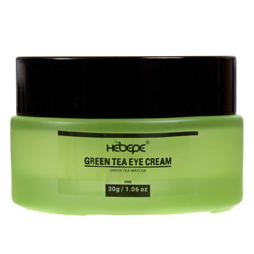 Hebepe Green Tea Matcha Eye Cream, with Hyaluronic Acid, Collagen, Vitamin C, E, B5, Cacao Extract, Diminish Dark Circles, Puffiness, Fine Lines, and Wrinkles - BeesActive Australia