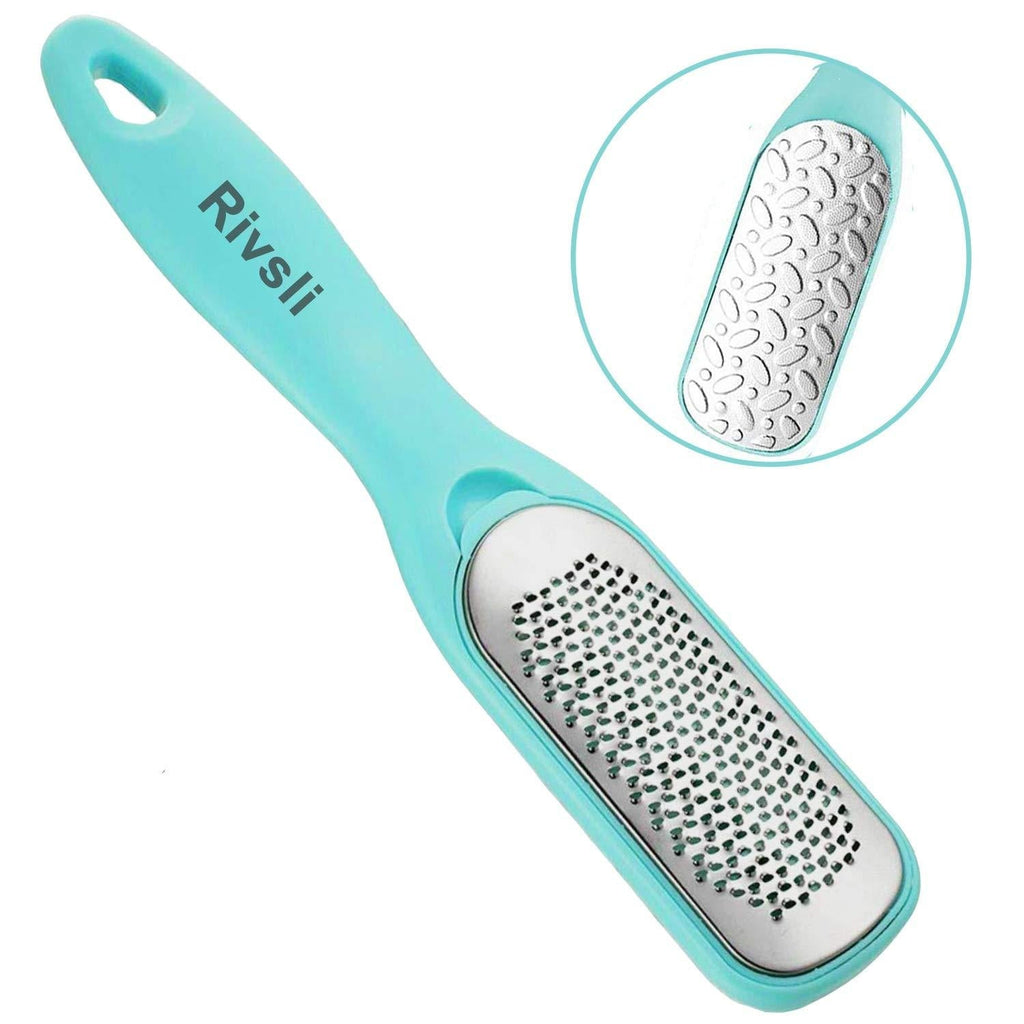 Callus Remover Foot File Dual-sided Stainless Steel Colossal Foot Rasp Dead Skin Remover - Pedicure Foot Scrubber Tools For Exfoliation, Smoothing & Softening Skin – Perfect for Both Dry and Wet Feet - BeesActive Australia