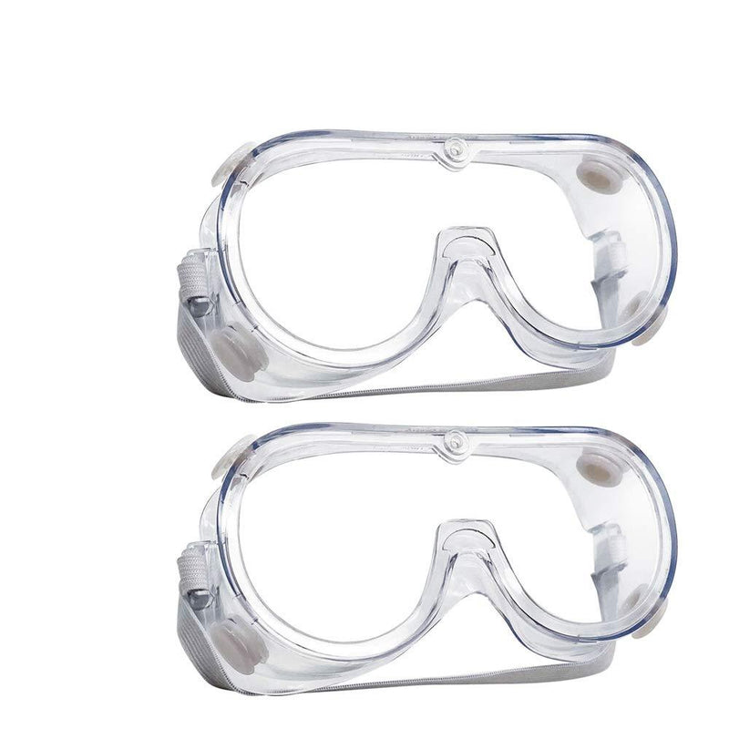 2 PCS lucency safety Goggles anti fog over glasses for adult,Goggles lab safety splash-proof for work,nemesis safety glasses - BeesActive Australia