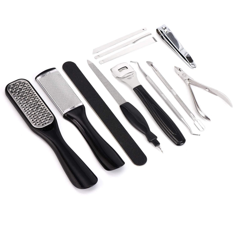 Lanvier Foot File Rasp Kits Professional Pedicure Tools to Remove Callus, Dead Skin and other Foot Care for Women Men Home - BeesActive Australia