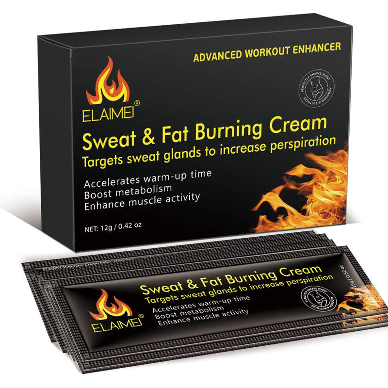 Hot Sweat Cream (10pack) Extreme Cellulite Slimming and Firming Cream, Body Fat Burning Massage Gel, Hot Serum Treatment for Shaping Waist, Abdomen and Buttocks - BeesActive Australia