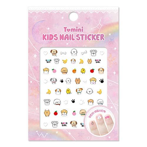 Tomini Kids Nail Stickers -Easy to Apply on Natural or Artificial Nails -Made in Korea (T017) - BeesActive Australia