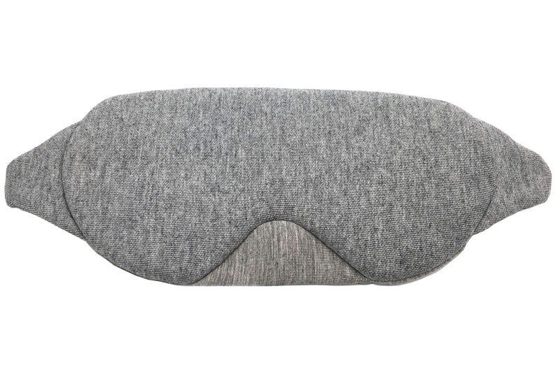 Premium Cotton Light Blocking Sleep Eye Mask,Soft and Comfortable Night Eye Mask for Men Women, Eye Blinder for Travel,Sleeping, with Travel Pouch, Gray - BeesActive Australia