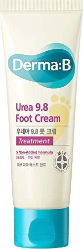 Derma B Urea 9.8% Foot Cream, Softening With Shea Butter and Coconut Butter, 2.7 Fl Oz, 80ml - BeesActive Australia