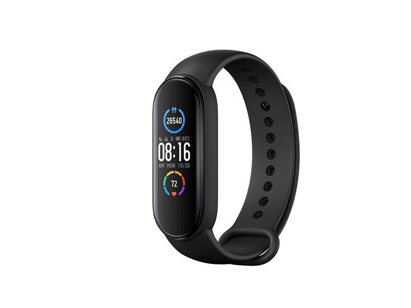 Xiaomi Mi Band 5 Smart Wristband 1.1 inch Color Screen Miband with Magnetic Charging 11 Sports Modes Remote Camera Bluetooth 5.0 Global Version - Black - BeesActive Australia