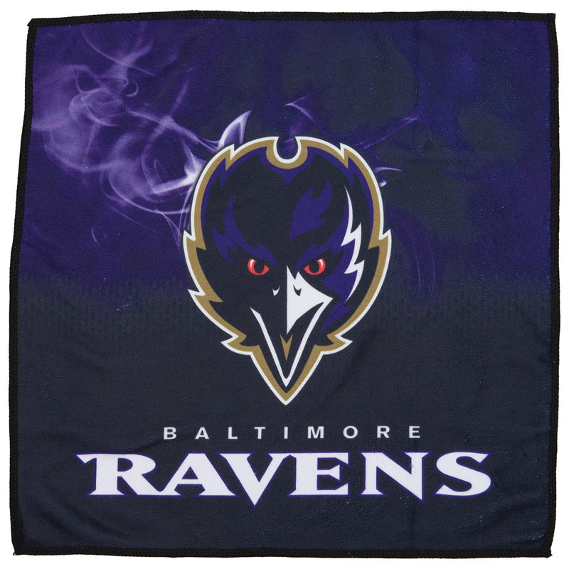 Strikeforce Bowling Baltimore Ravens NFL On Fire Towel - BeesActive Australia