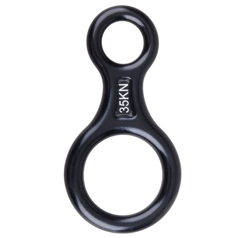 Azarxis 35 KN Climbing Rescue Figure 8 Descender Rigging Plate Heavy Duty & Large & High Strength Rappel Device Equipment for Rappelling, Belaying, Tree Climbing, Aerial Silks Rigging - BeesActive Australia
