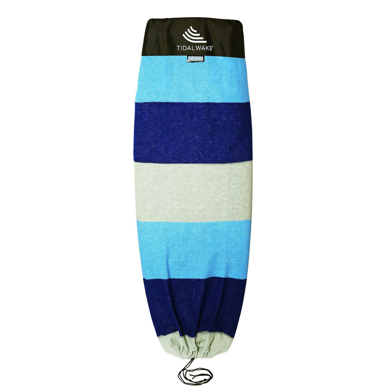 Tidal Wake TAG-IT Snub Nose Surf & Wake Board Sock Bag with Built-in Name Tag 58", Tag Your Bag - Personalize with Your Name! Blue - BeesActive Australia